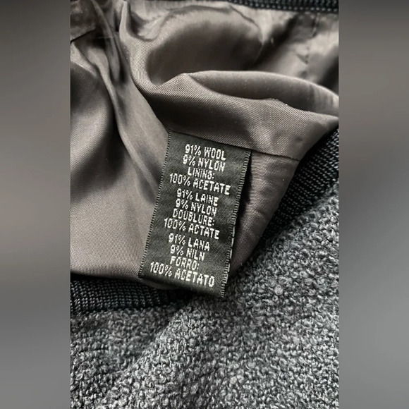 Linda Allard Ellen Tracy Wool Textured Skirt Size 6P - Picture 6 of 7